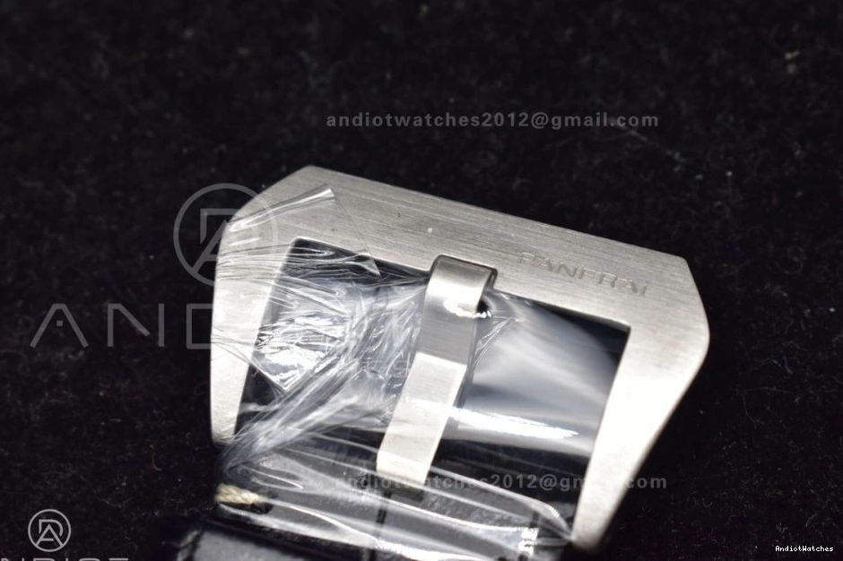 Black Trendy PAM217 XF Dial on Best Superlumed with Leather H A6497 993 1:1 Y-Incabloc Strap Edition 0323